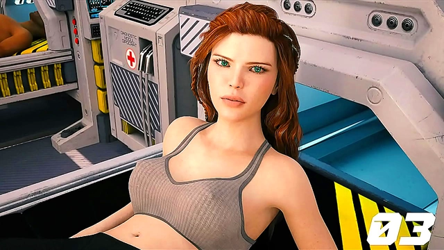 Medieval Fantasy Adventure – Busty Teens Seduce Alien Robot for Huge 3D Bukkake Cumshots