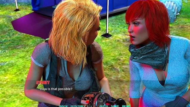 Spider Saves Busty Teen in Erogame With Giant Tits & Huge Cock Action