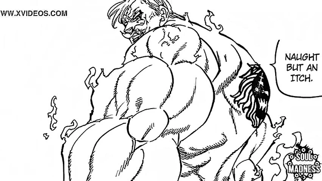 Escanor Fucks Meliodas Hard In Intense Anime Hentai Action