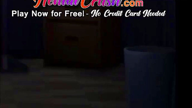 Horny Teen Toon Gets Early Semen Load On Big Breasts & Swallows