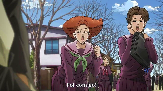 JoJo’s Bizarre Adventure – Anime Cutie Gets naughty With Her Crew In Hot Hentai Action