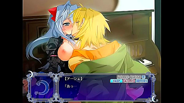 Amamiya Sena Seduces You Under the Moon for Intimate Otome Game Pleasure