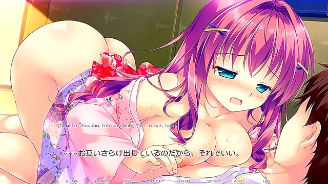 Hime & Otome's Jealousy-Fueled Love Scene in Anime Eroge Visual Novel