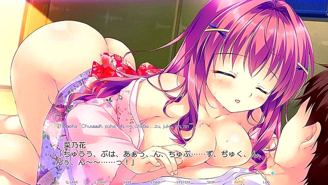 Hime & Otome's Jealousy-Fueled Love Scene in Anime Eroge Visual Novel