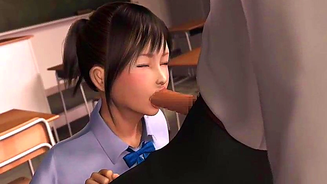 3D Hentai Anime Babe Dejineko Rides Dick Hard For Squirting Orgasm