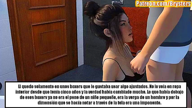 Stepmom Seduces Her Stepson With 3D Hentai Comics Action