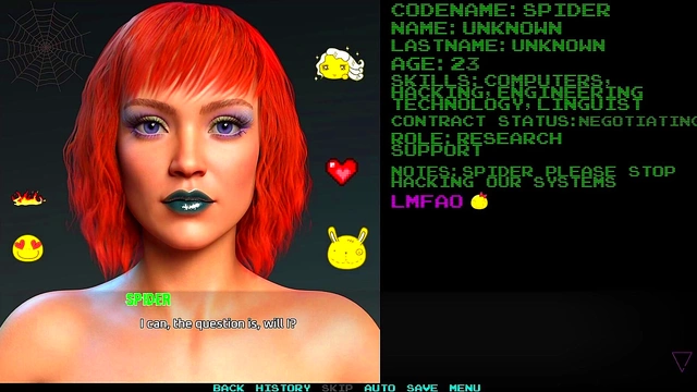 Hot Busty Asian Hacker Craves Huge Cock & Explosive Blowjob in 3D Hentai Game