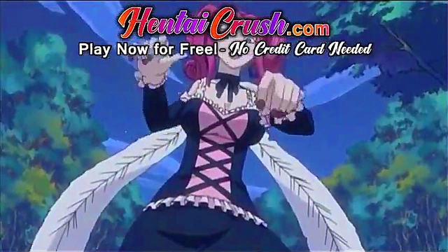 Slutty Maid Deepthroats Big Dick for Swallowing Fantasy Anime Fucked Hard