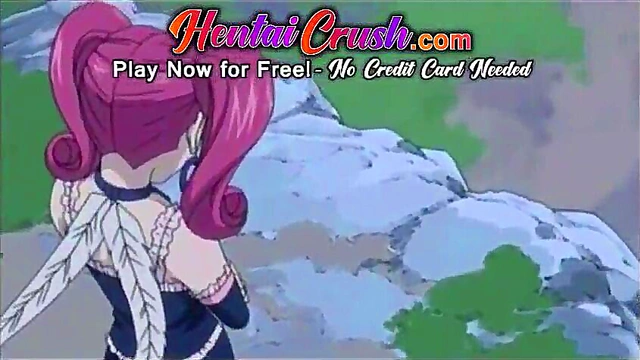 Slutty Maid Deepthroats Big Dick for Swallowing Fantasy Anime Fucked Hard