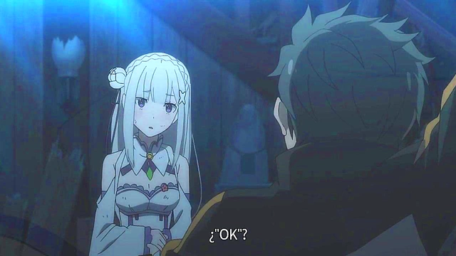 Re_Zero Hentai Anime – Cute Couple Enjoy Hot Sex With Subtitles