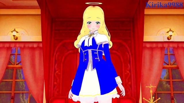 Pino & Poporon's Intense 3D Anime Sex Adventure With Big Boobs CreamPie