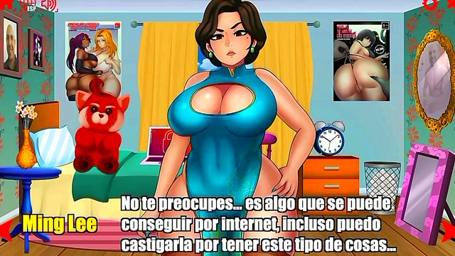 Hot Mom Seduces With Anime Sex In Manga PC Game Fantasy