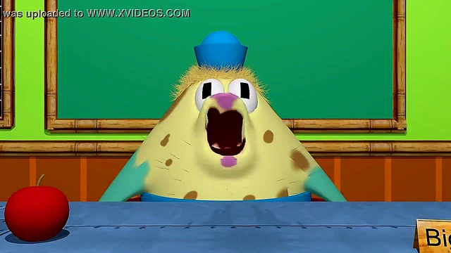 SpongeBob, Patrick Star & Mrs. Puff Threesome at Driving School Anal Fun