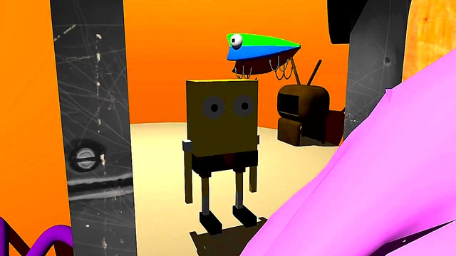 SpongeBob, Patrick Star & Mrs. Puff Threesome at Driving School Anal Fun