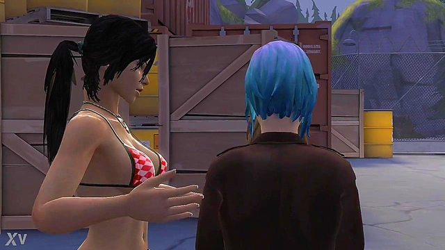 Lara Croft & Chloe Team Up With Max for Intense 3D Anime Action