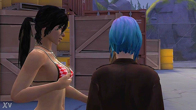 Lara Croft & Chloe Team Up With Max for Intense 3D Anime Action