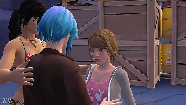 Lara Croft & Chloe Team Up With Max for Intense 3D Anime Action