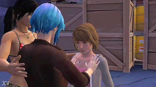 Lara Croft & Chloe Team Up With Max for Intense 3D Anime Action