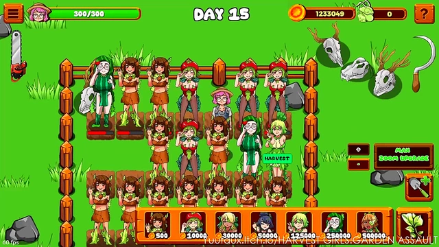 Cute Anime Girls Seduce in Erotic Tower Defense Adventure Day 13-15