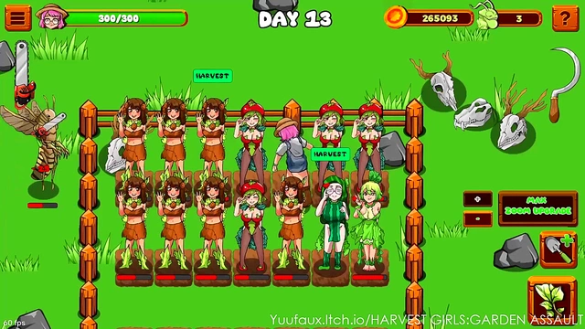 Cute Anime Girls Seduce in Erotic Tower Defense Adventure Day 13-15