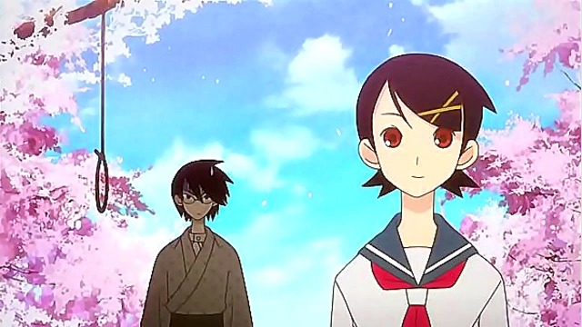 Horny Anime Teacher Gets Seduced by Students in Sayonara Zetsubou Sensei