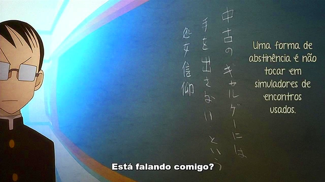 Horny Anime Teacher Gets Seduced by Students in Sayonara Zetsubou Sensei