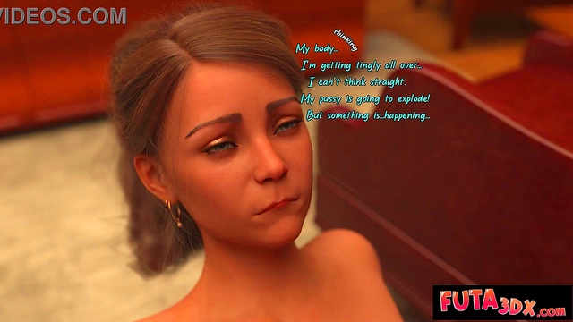 Hot Blonde & Brunette Futanari Trio Turn Courtroom Drama Into Juicy Sex Fest