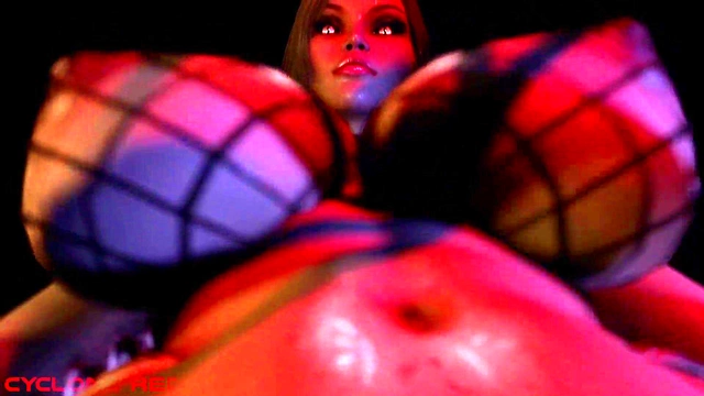 Big-Busted Anime Chick Gets Double Penetrated for FacialCumSHOT Creampie