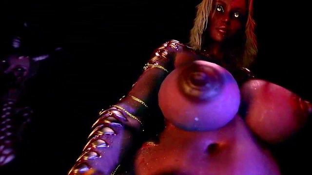 Big-Busted Anime Chick Gets Double Penetrated for FacialCumSHOT Creampie