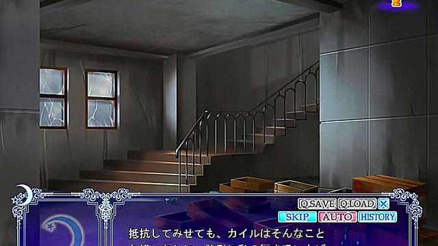 Kemonomimi Otome Takes Pleasure Under the Moon in Hentai Game Fantasy