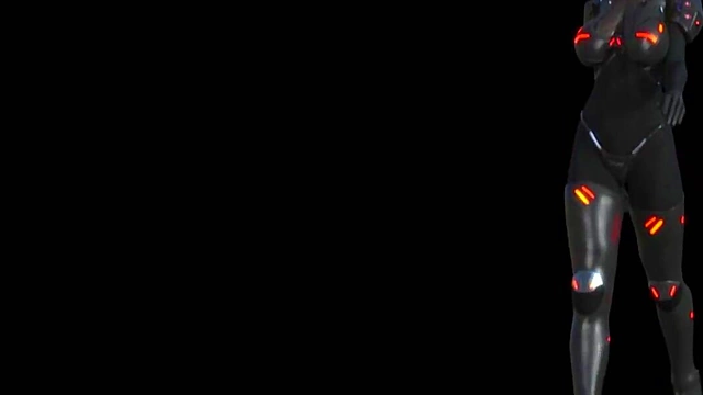 Big-Busted Anime Babe Shows Off Her Curves in 3D Animated Walk