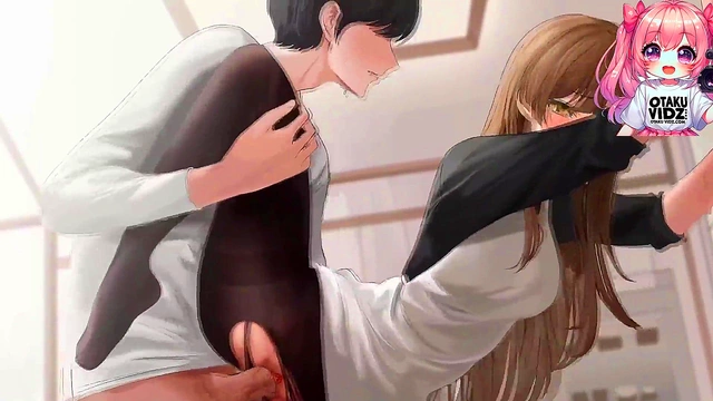 Sexy Vampires Seduce in Stockings for Sultry Anime Action