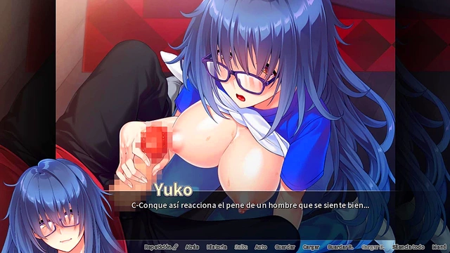 Big-Busted Teen Meets Big-Dicked Stranger for Eroge Manga Mania Adventure