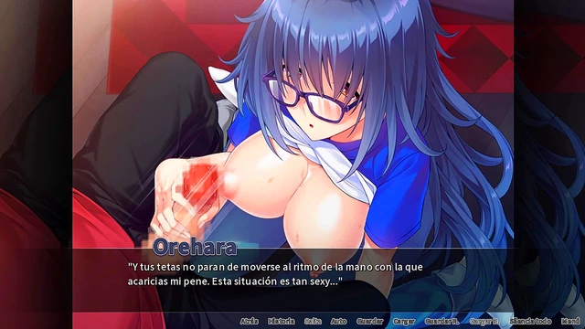 Big-Busted Teen Meets Big-Dicked Stranger for Eroge Manga Mania Adventure