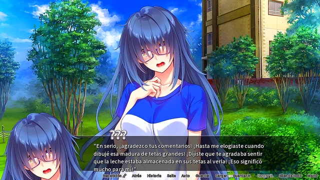 Big-Busted Teen Meets Big-Dicked Stranger for Eroge Manga Mania Adventure