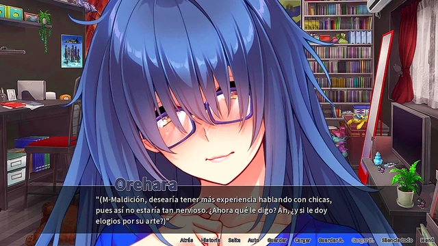 Big-Busted Teen Meets Big-Dicked Stranger for Eroge Manga Mania Adventure