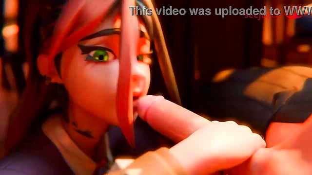 Hungry Helsie Craves Cock in Steamy 3D Hentai Cartoon Action