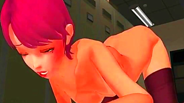 3D Hentai Anime Chick With Hot Hole Gets Fucked Hard