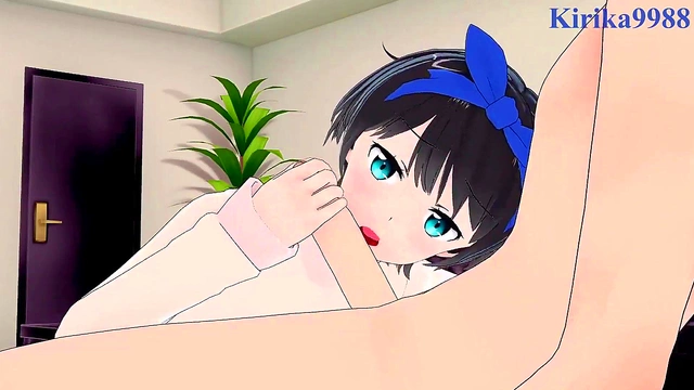 Ruka Sarashina & Sumi Sakurasawa's Intense 3D Hentai Sex Adventure With Big Boobs Creampie