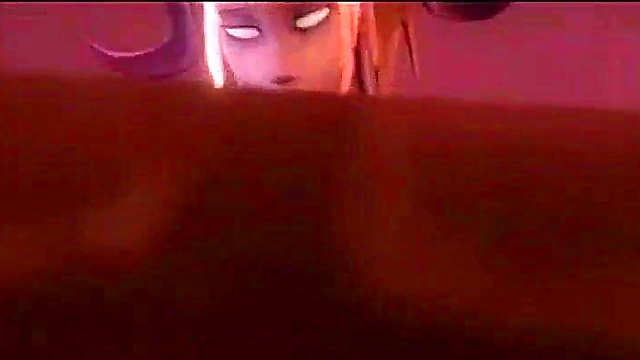 Dark Elf Milf Gangbanged by Big Dicks for Facial and Creampie Orgasm