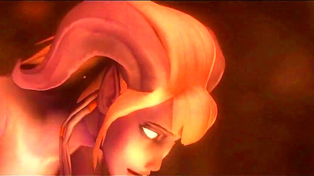 Dark Elf Milf Gangbanged by Big Dicks for Facial and Creampie Orgasm