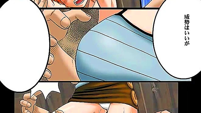 Hentai Anime Nami Robin Dances Seductively Before Game Action Heat