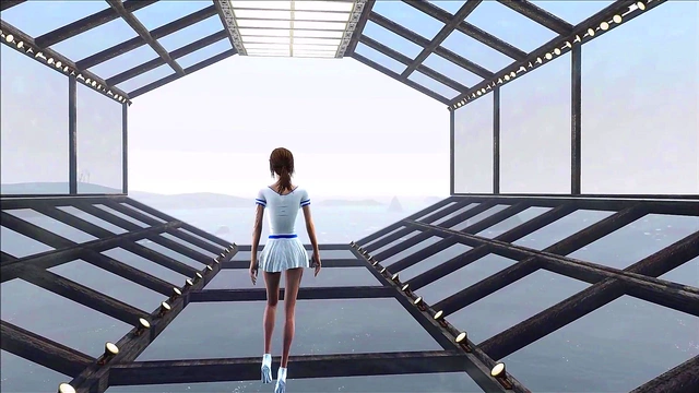 Cute Brunette Anime Chick Shows Off Fallout 4 Fashion In Sexy Style