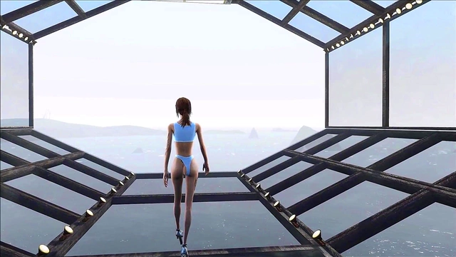 Cute Brunette Anime Chick Shows Off Fallout 4 Fashion In Sexy Style