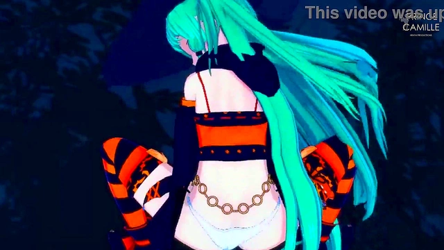 Shy Natsumi Begs for Your Load in Seductive Anime Scene