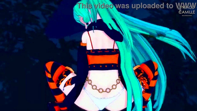 Shy Natsumi Begs for Your Load in Seductive Anime Scene