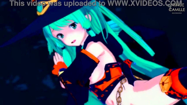 Shy Natsumi Begs for Your Load in Seductive Anime Scene