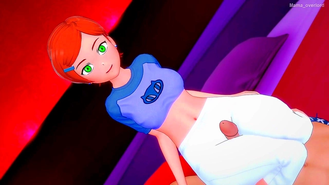 Redhead Gwen Takes Big Cock in Love Hotel for Doggy Style Cumshot Delight