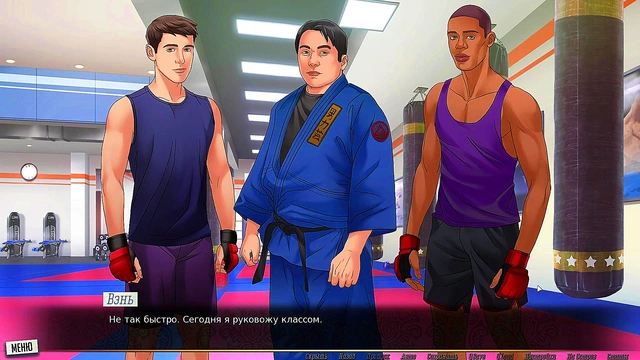 Horny Big-Bosomed Slut Rides Dick Roughly in Romantic Hentai Game Scene