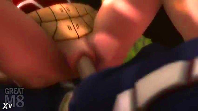 Momo Yaoyorozu Trains with Todoroki & Tokoyami in Hot BnHA SFM Group Scene